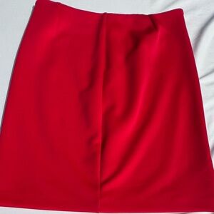 41 Hawthorn Elegant Red Women's Skirt. Size L.